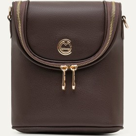 Resim Lara Kahverengi E. Deri Bebek Çantası 