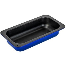 Resim Lava Döküm 32x17 CM Dikdörtgen 1/3 Mavi Gastronomi Küvet LV KV 3217 B 