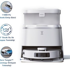 Resim Ecovacs Deebot T30 Pro Akıllı Robot Süpürge ve Paspas 
