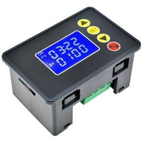 Resim 1.37" LCD Zaman Ayarlı Röle Modülü 12V 