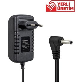 Resim Xtechnx Cihan778671 Weko 12 Volt - 3 Amper 3.5 1.35 Uçlu Yerli Üretim Yazar Kasa Pos Adaptörü 