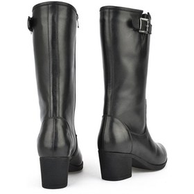 Resim Ziya, Kadın Hakiki Deri Çizme 14319z88082 Siyah 14319z88082 000 Siyah 
