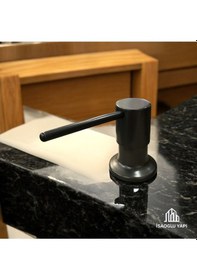 Resim İsaoğlu Yapı Antrasit Sıvı Sabunluk Antrasit Gri Ankastre Mutfak Sabunluk Diğer 