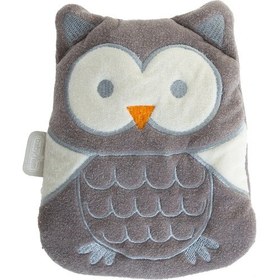 Resim Babyjem Kiraz Çekirdekli Baykuş Kadife Rahatlatıcı Gaz Kemeri & Gaz Yastığı - Gri 