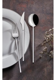 Resim Onon Patara 6 Kişilik 18 Parça Çatal Kaşık Bıçak Takımı 