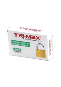 Resim Tri-max Sarı Asma Kilit 20 Mm Mk2331 Baytec 