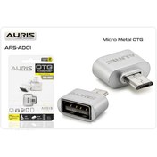 Resim Auris Micro Metal Otg Usb Dönüştürücü Ars-Ad01 