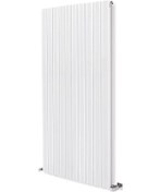 Resim 1200 x 795mm Yüksek Isı Kapasiteli Dekoratif Amber Dikey Aluminyum Beyaz Radyatör 