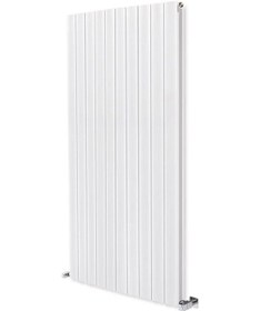 Resim 1200 x 795mm Yüksek Isı Kapasiteli Dekoratif Amber Dikey Aluminyum Beyaz Radyatör 