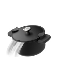 Resim English Home Berghoff Leo Phantom Yapışmaz Kapaklı Tencere 24 Cm - Grafit 