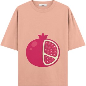 Resim Pomegranate - Hamile Oversize Tshirt - Somon / XL / Oversize 