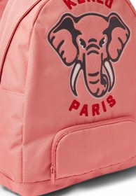 Resim Çocuk Sırt Çantası Logolu Nakışlı - Açık/Pastel Pembe - One Size 