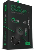 Resim Powerway Pd20w 3100 Amper Type-c To Lıghtıng Hızlı Şarj Araç Şarj Seti Cc35 
