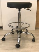 Resim Dekofis Krom Çemberli Tabure 