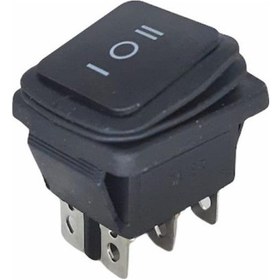 Resim Ic-108W Geniş Işıksız Anahtar On-Off-On 6P Körüklü 