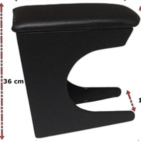 Resim NAZ OTO Her Araca Uygun Ayaklı Delmeden PratikTamamı MDF Üretimi İki Ayak Ölçüsü Arası 13 cm Model 