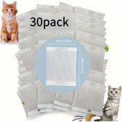 Resim Gateesat 30lu Karbon Kedi Kumu Koku Giderici Yedek Filtre Temizleyici Dayanıklı 