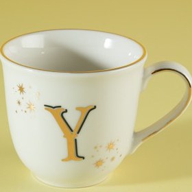 Resim Aryıldız Chique Harfli Kupa Y 300 ml 