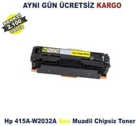 Resim HP ile uyumlu Colorlaserjetpro 415A|M479Fnw 1 Set Çipsiz Muadil Toner 