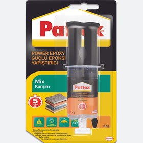 Resim Pattex Power Epoksi Güçlü Yapıştırıcı-Mix Karışım 27 Gr 