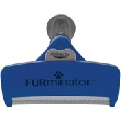 Resim Furminator Long Hair Uzun Tüylü Köpek Tüy Toplama Tarağı L Mavi 
