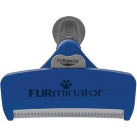 Resim Furminator Long Hair Uzun Tüylü Köpek Tüy Toplama Tarağı L Mavi 