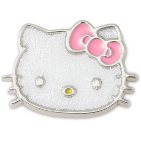 Resim Crocs Hello Kitty Glitter Cat Jibbitz Ayakkabı Terlik Süsü 10010624 J01159 