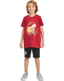 Resim Galatasaray Çocuk Icardi Pijama C241403 Kırmızı - Siyah 