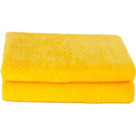 Resim 2 Adet Mutfak Havlusu El Yüz Havlusu Sarı 