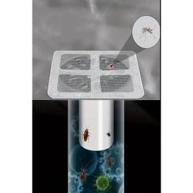 Resim 2'li Banyo Gider Süzgeci Kötü Koku ve Haşere Önleyici Lavabo Süzgeci 