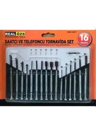 Resim Real Özs Saatçi ve Telefoncu Tornavida Seti 16 Parça N11.9432 