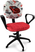 Resim yenibagshop Çocuk Odası Ders Çalışma Ofis Koltuğu Amortisörlü Tekerlekli Faaliyet Sekreter Bilgisayar Sandalyesi 