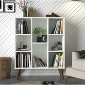 Resim Dekorister Exclusive Link Kitaplık Beyaz 