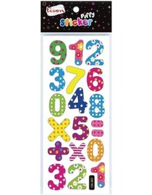 Resim tüftürük Ticon Sticker (kabartmalı) 