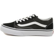 Resim 000W9T6BT1-R Vans Uy Old Skool Çocuk Spor Ayakkabı Siyah 