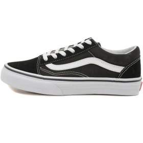 Resim 000W9T6BT1-R Vans Uy Old Skool Çocuk Spor Ayakkabı Siyah 