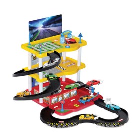 Resim 3 Katlı Garaj Oyun Seti 