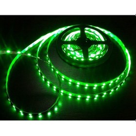 Resim 5050 Şerit Led 3 Çip Silikonsuz Yeşil 5 Metre Şerit Led 