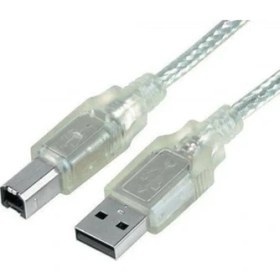 Resim C.Speeds Lıne Ag-Up03 3 Metre Şeffaf Usb Yazıcı Kablo 