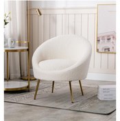 Resim S Home Design Concept Lucca Elips Teddy Berjer Gold Ayak 