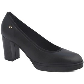 Resim Topuklu/ Stiletto Kadın Diğer 483700dp Donna Serena 3700dp Softnıl Pelle Nero Null Siyah 