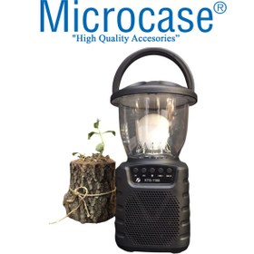 Resim Microcase KTS-1188 Taşınabilir Kablosuz Led Işıklı Bluetooth Hoparlör 3 Inch-AL3904 