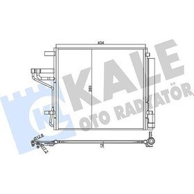 Resim Kale 358025 - Kondenser Kıa Pıcanto 1.0 1.2 Mpı 17- Al/al 