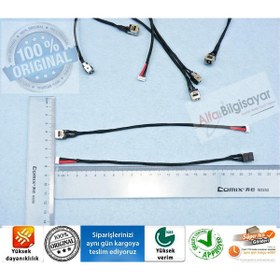 Resim Alfabilgisayar Lenovo Uyumlu Y560P 20077 Power Dc Jack Soket Laptop Adaptor Giriş Soket 