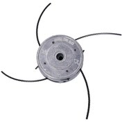 Resim Xindoker Alüminyum 40cc Ve Üstü Düz Eksen Kesici Başlığı - 4 Telli Verimli Çim Kesim Aksesuarı 