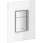Resim Grohe Gömme Rezervuar Kumanda Paneli Krom / Beyaz Cam - 38845ls0 