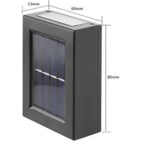Resim Terrien Yeni Model Solar Çift Taraflı Duvar Lambası Dekoratif Duvar Lambası 
