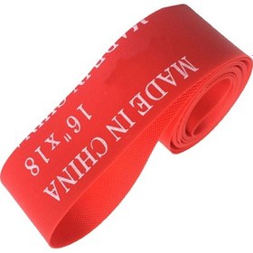 Resim Xindoker Dağ Bisikleti Pvc Lastik Koruyucu, 16 İnç Kırmızı, İç-dış Lastik Koruyucu, Dayanıklı, Kolay Kurulum, 20g Bisiklet Aksesuarı 