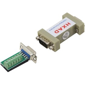 Resim aogo DB9 Dişi RS232 - RS485 RS422 Seri Haberleşme Veri Terminal Adaptörü Dönüştürücü HXAD 485 - 422 