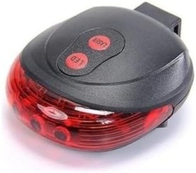 Resim Bisiklet Lazer Güvenlik Şeriti Led Stop Lambası 7 Fonksiyon 5 Led 